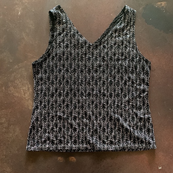 Vintage Dressbarn sparkly tank - Picture 2 of 6